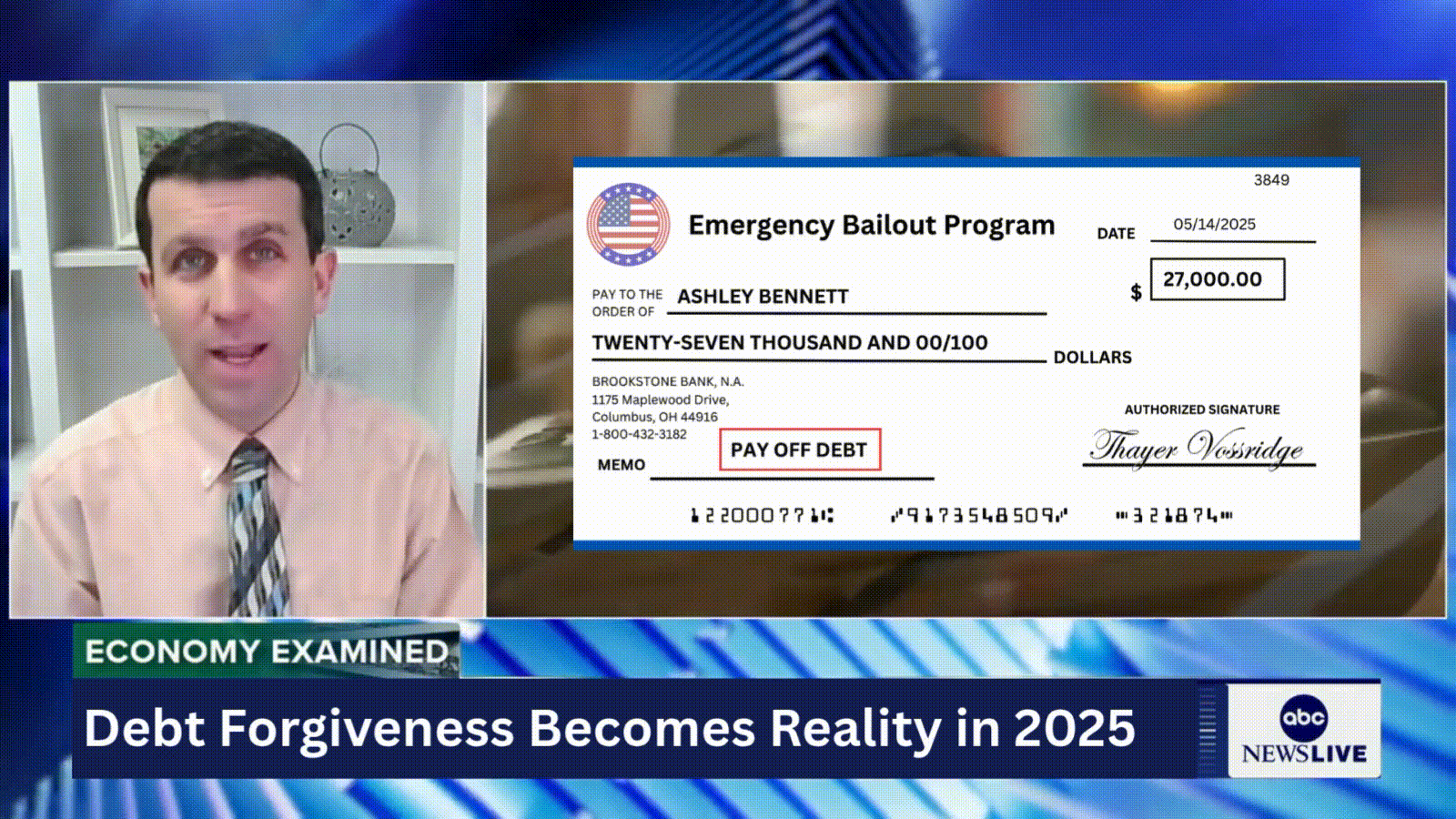 Emergency Debt Relief Program